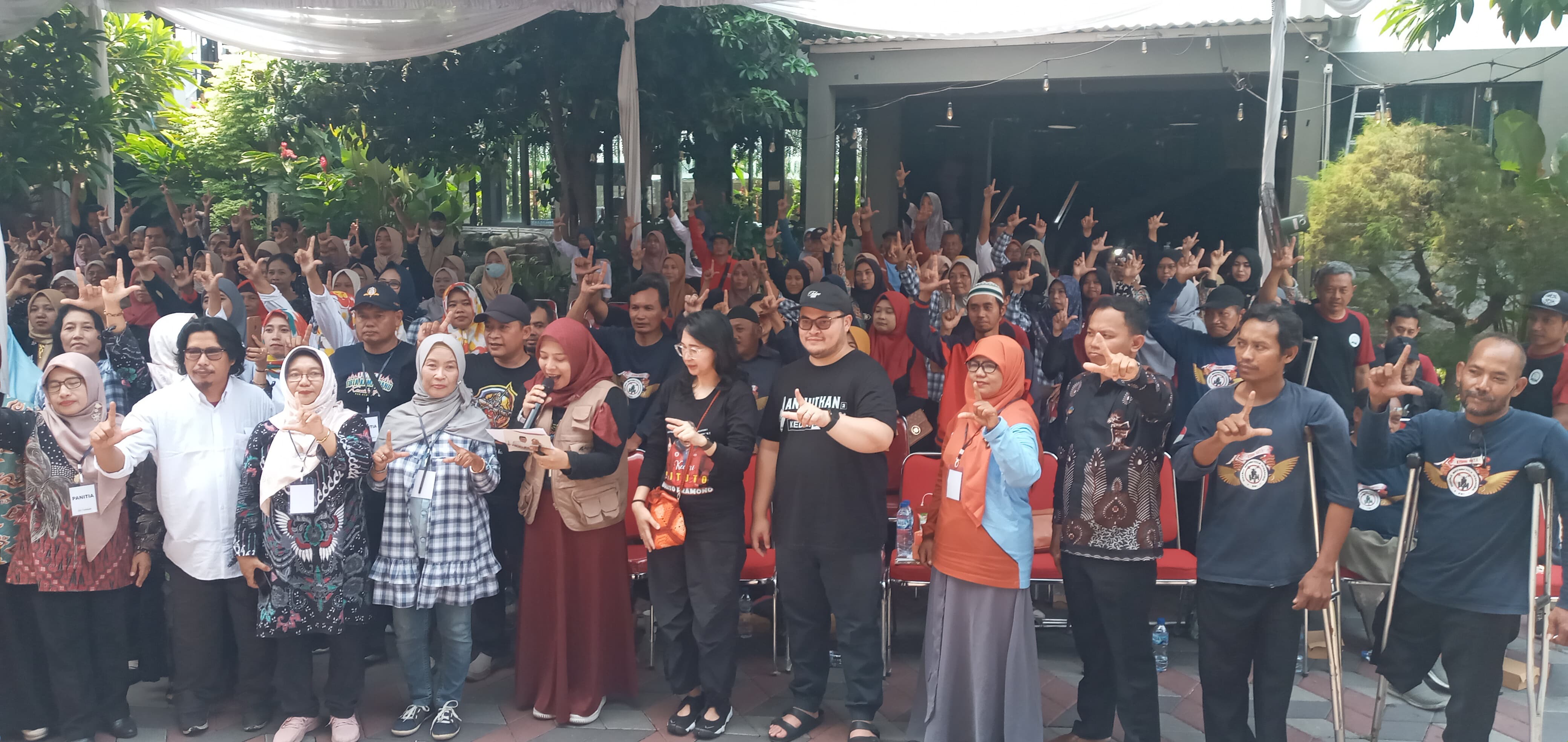 Peduli pada Pedagang Kecil, Belasan Paguyuban UMKM Dukung Paslon Dhito-Dewi