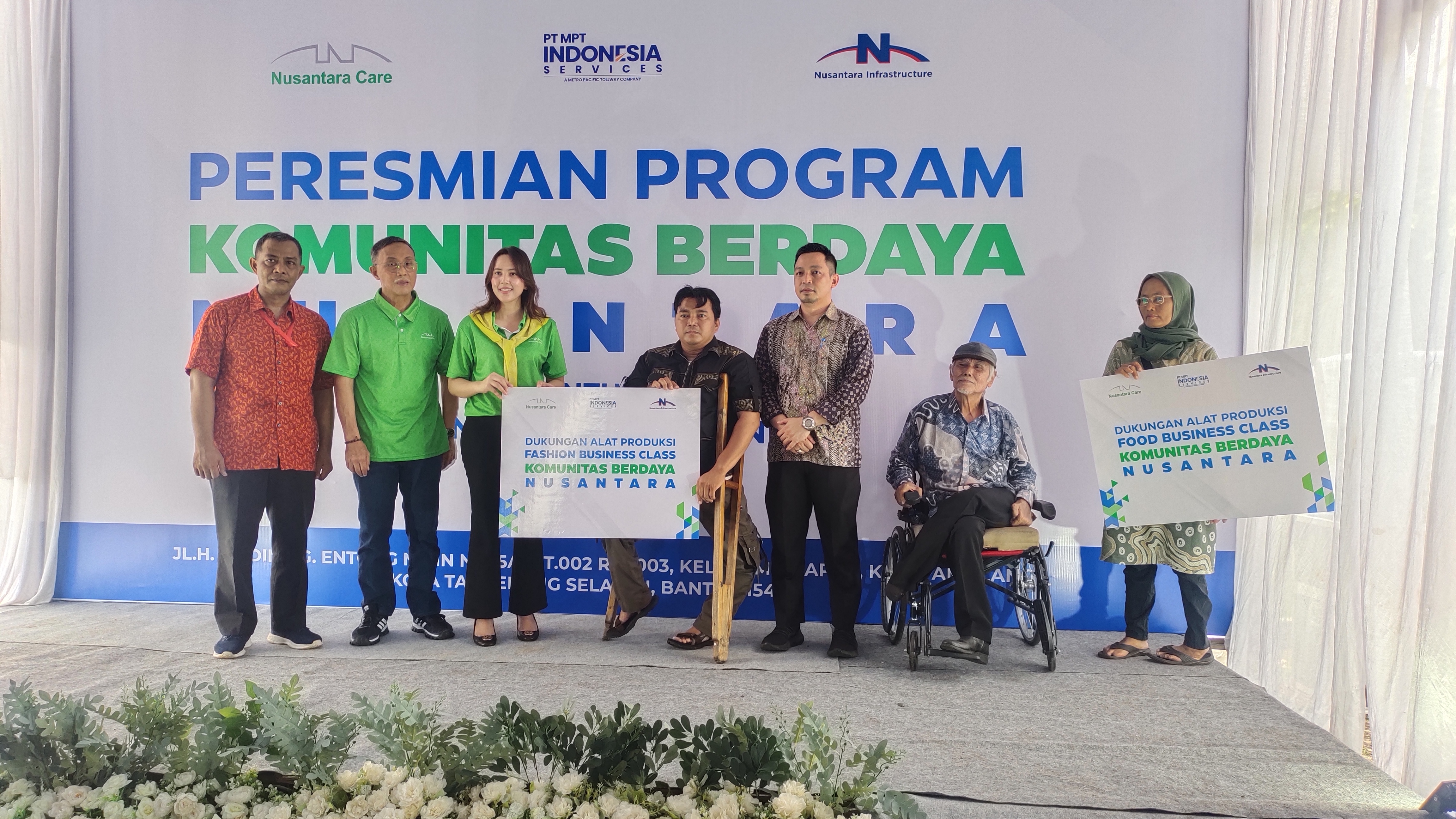 Nusantara Infrastructure Dukung UMKM Disabilitas Tangsel Melalui  Komunitas Berdaya Nusantara