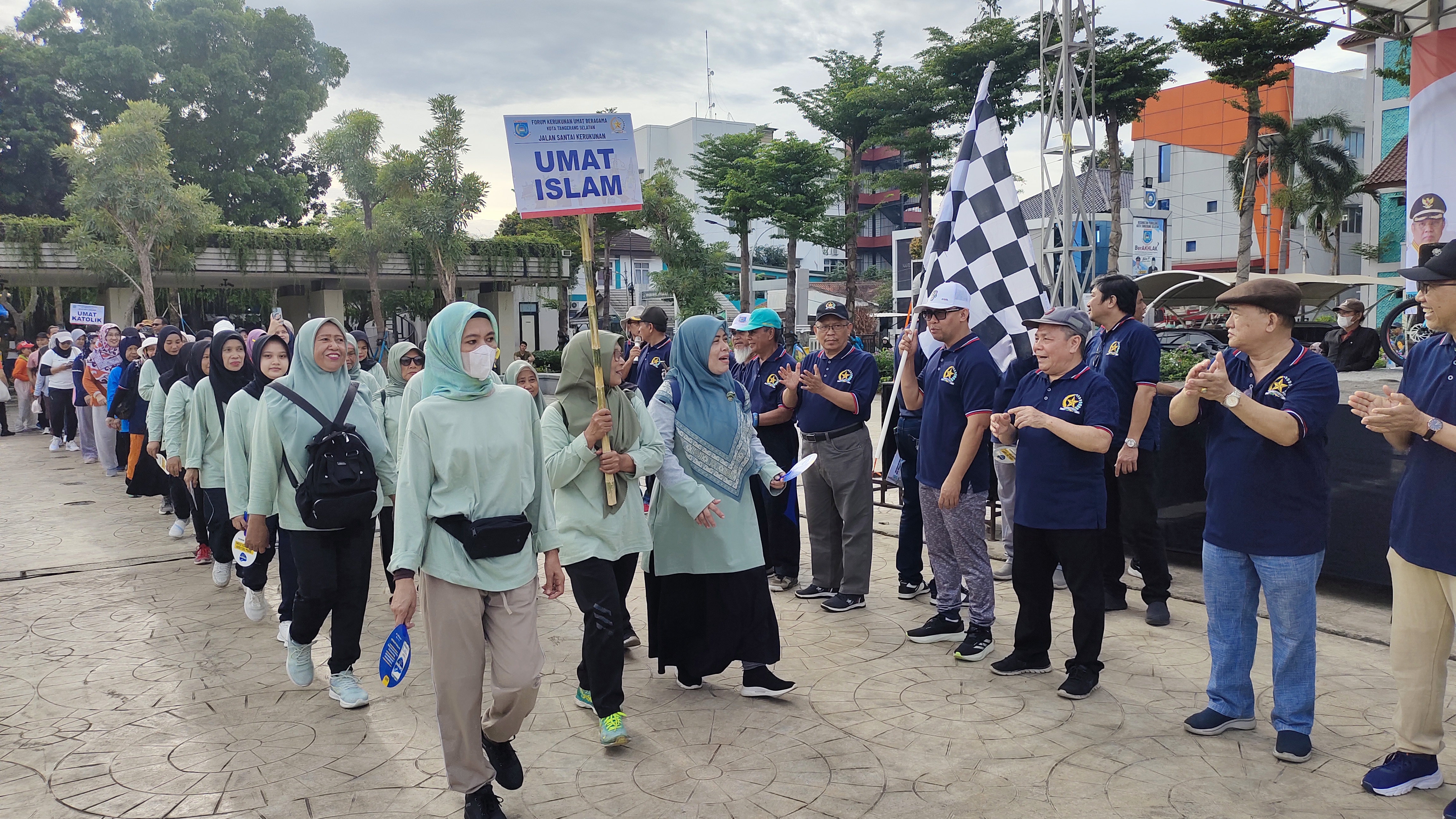 Jalan Santai Kerukunan Libatkan Seluruh Agama, FKUB Peringati HUT Tangsel ke-16