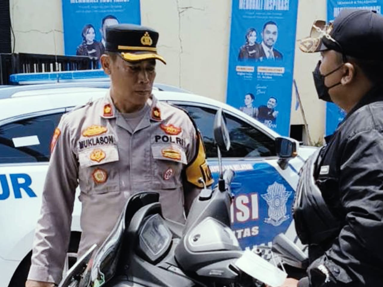 Viral! Pria Arogan Ngaku Anak Letkol Tantang Duel Kabag Ops Polres Kediri Kota, Begini Kronologinya!