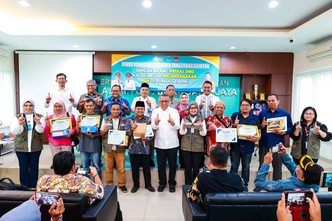 Pemkot Tangsel Perkuat Kolaborasi Menuju Lingkungan Bebas Jentik