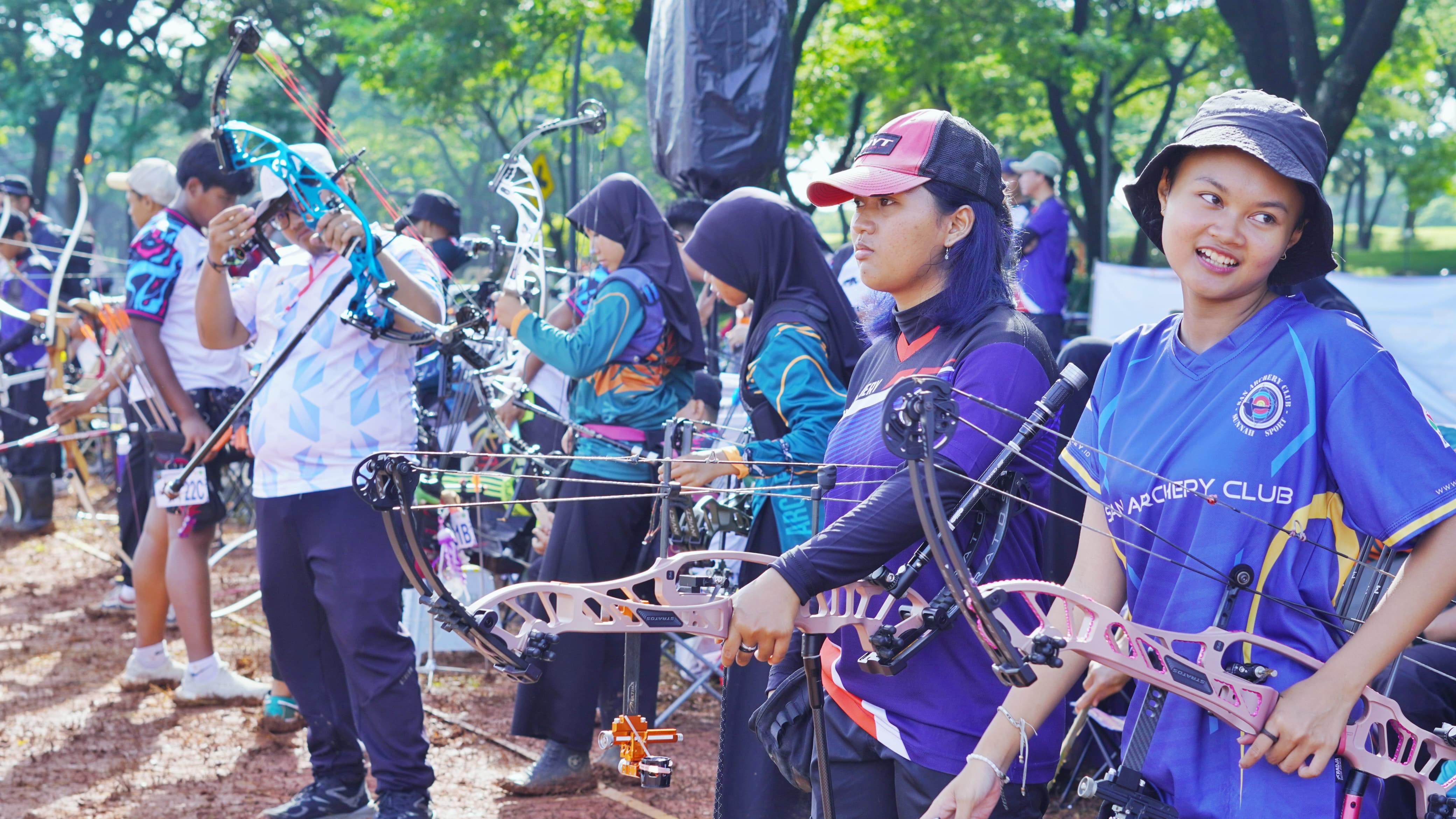 Turnamen Panahan Tangsel Pertandingan Kelas Standar hingga Nasional Sejauh 50 Meter