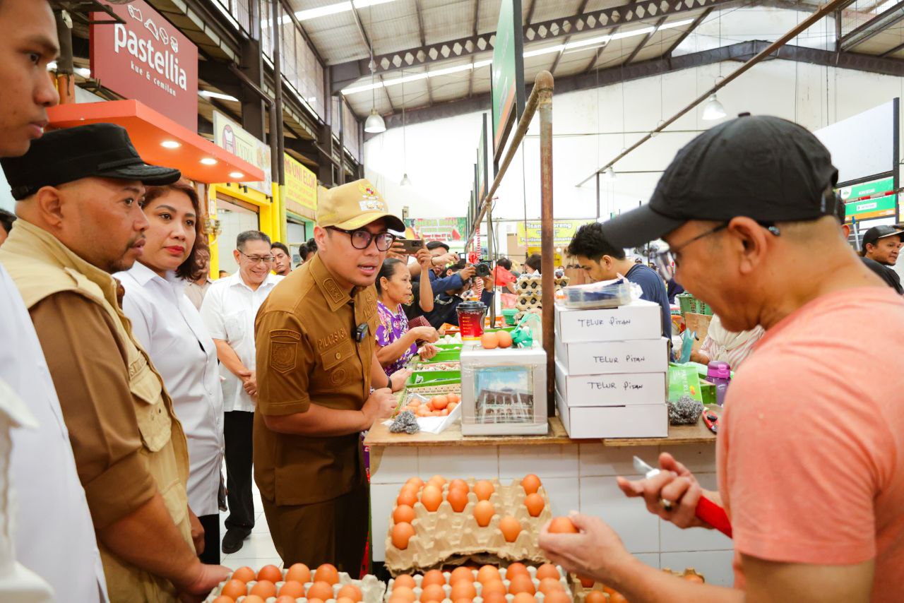 Ketersediaan Bahan Pokok Jelang Ramadan di Pasar Tangsel Aman, Harga Stabil