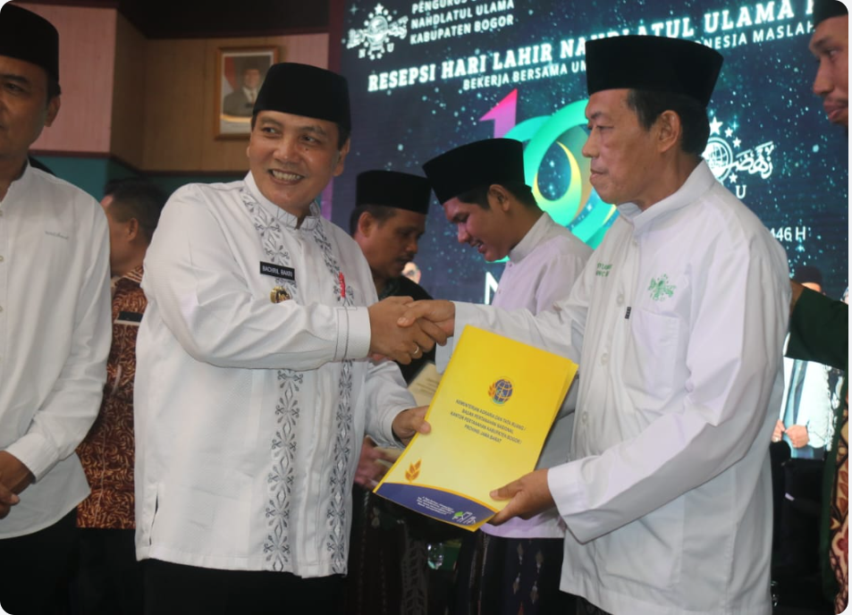 Pj Bupati Bogor Bachril Sampaikan Peran PCNU Dalam Pembangunan Wilayah