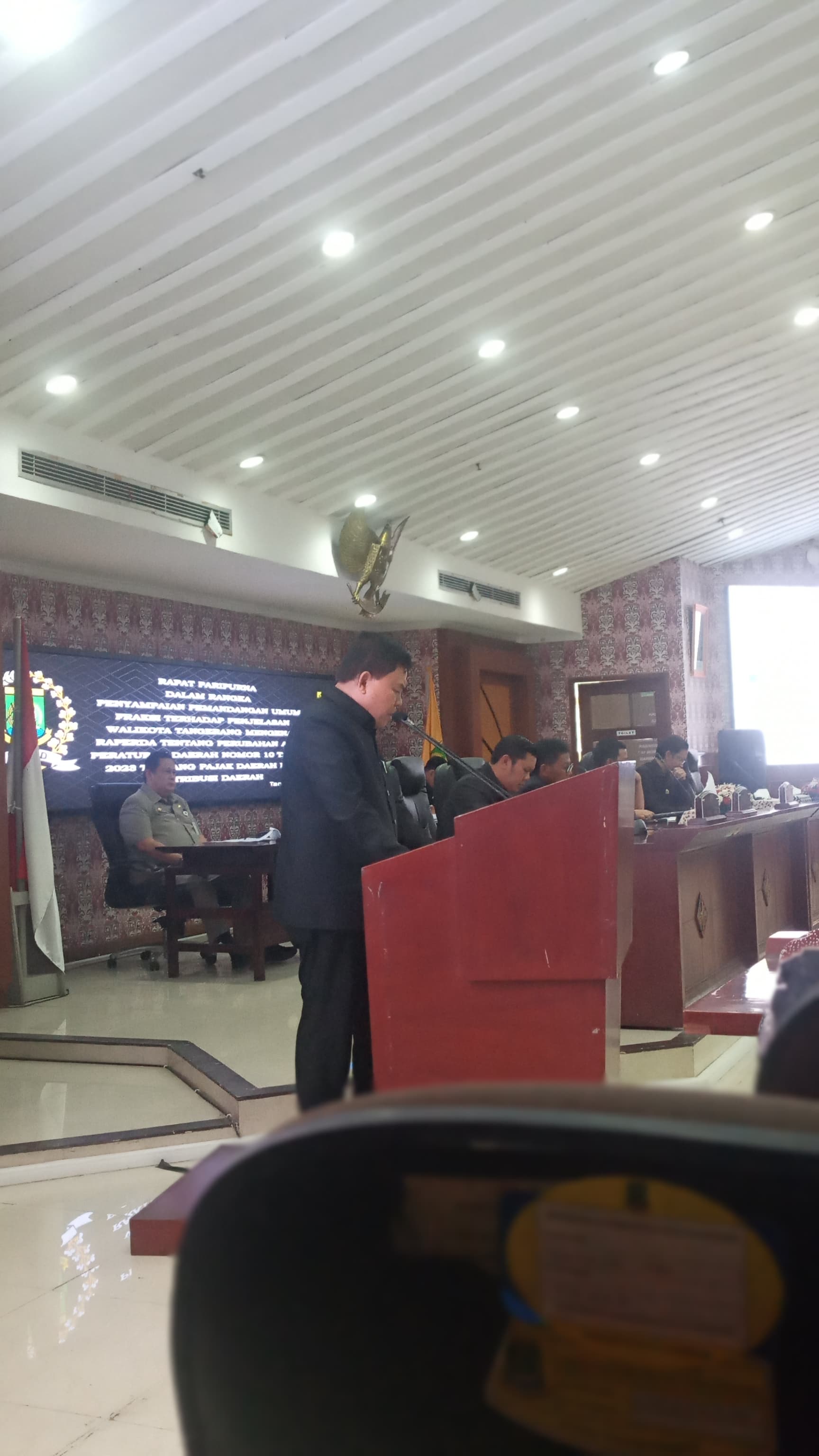 Fraksi DPRD Minta Raperda Perubahan Pajak dan Retribusi Daerah Harus Berorientasi Kesejahteraan Rakyat