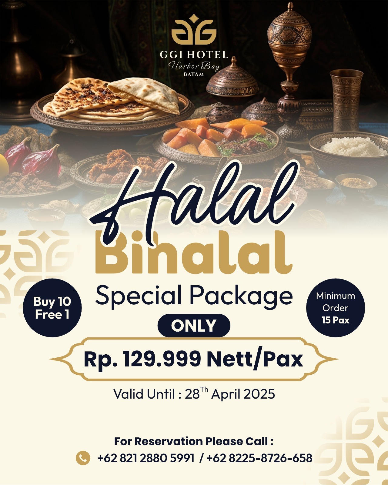 Jangan Lewatkan Momen Sepesial Lebaran, GGI Hotel Batam Promo Paket Halal Bihalal