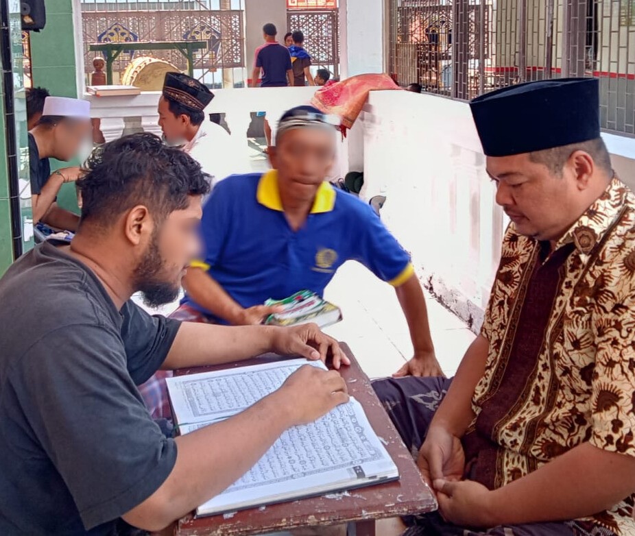 Warga Binaan Pemasyarakatan Lapas Kelas IIA Kediri Perdalam Ibadah Selama Ramadan