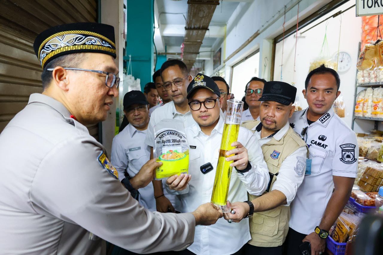 Jelang Lebaran, Pilar Saga Sidak Pasokan dan Harga Kebutuhan Pokok di Sejumlah Pasar