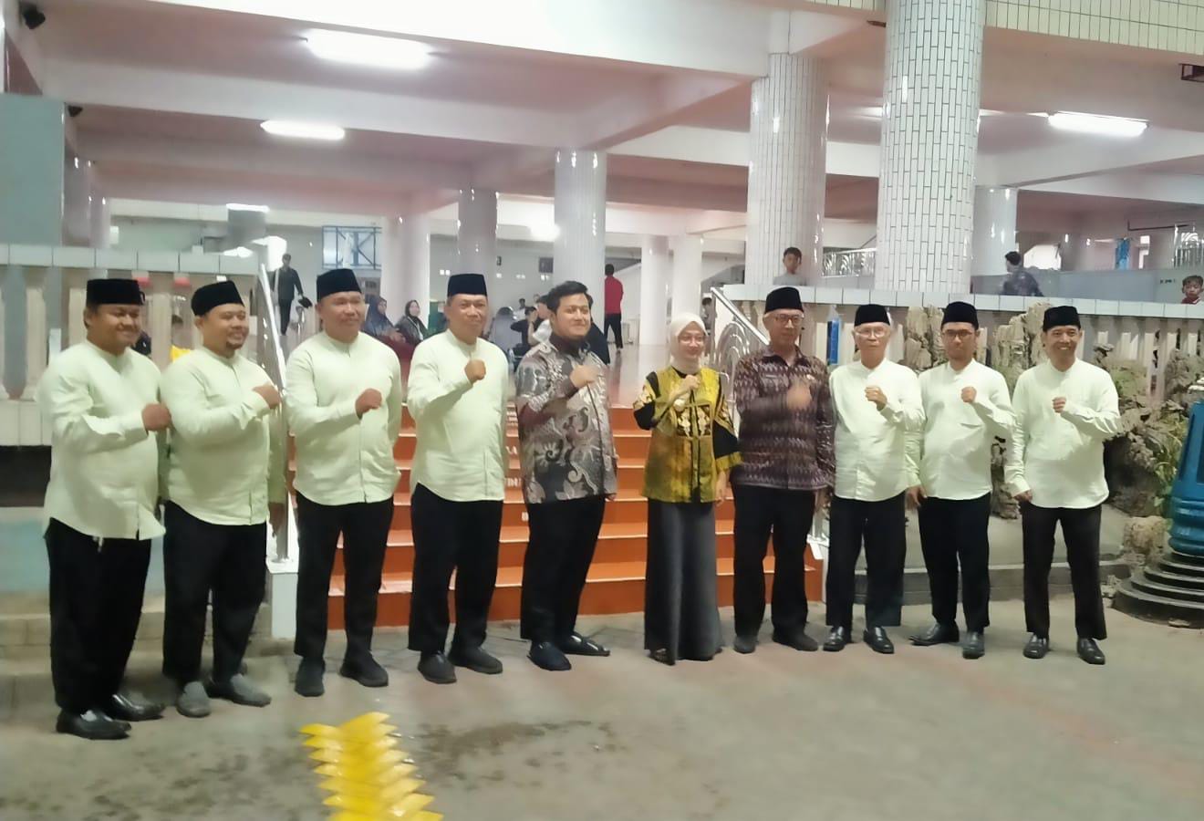 Momen Lebaran, Walikota dan Wakil Walikota Kediri Kunjungi Ponpes Wali Barokah
