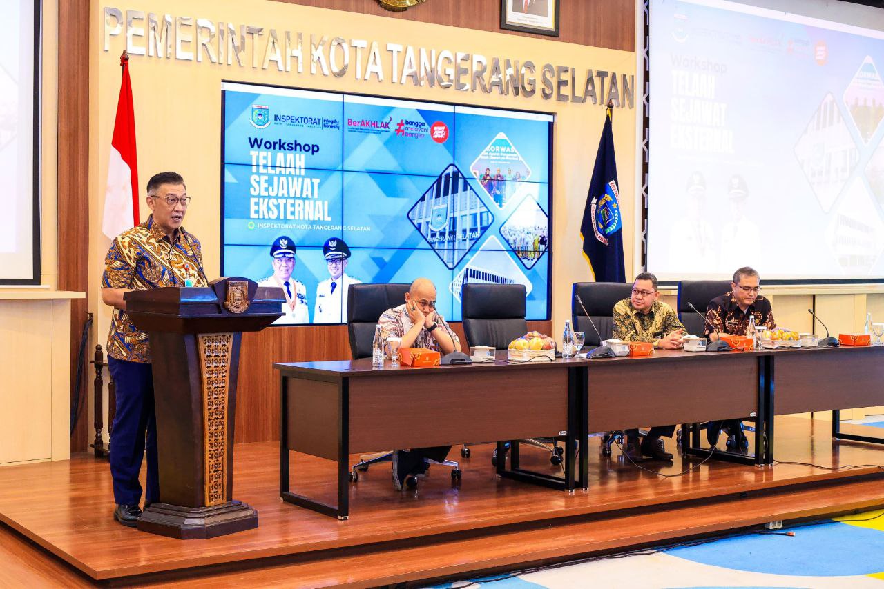 Workshop Telaah Sejawat Eksternal, Sekda Bambang: Tingkatkan Kualitas Auditor