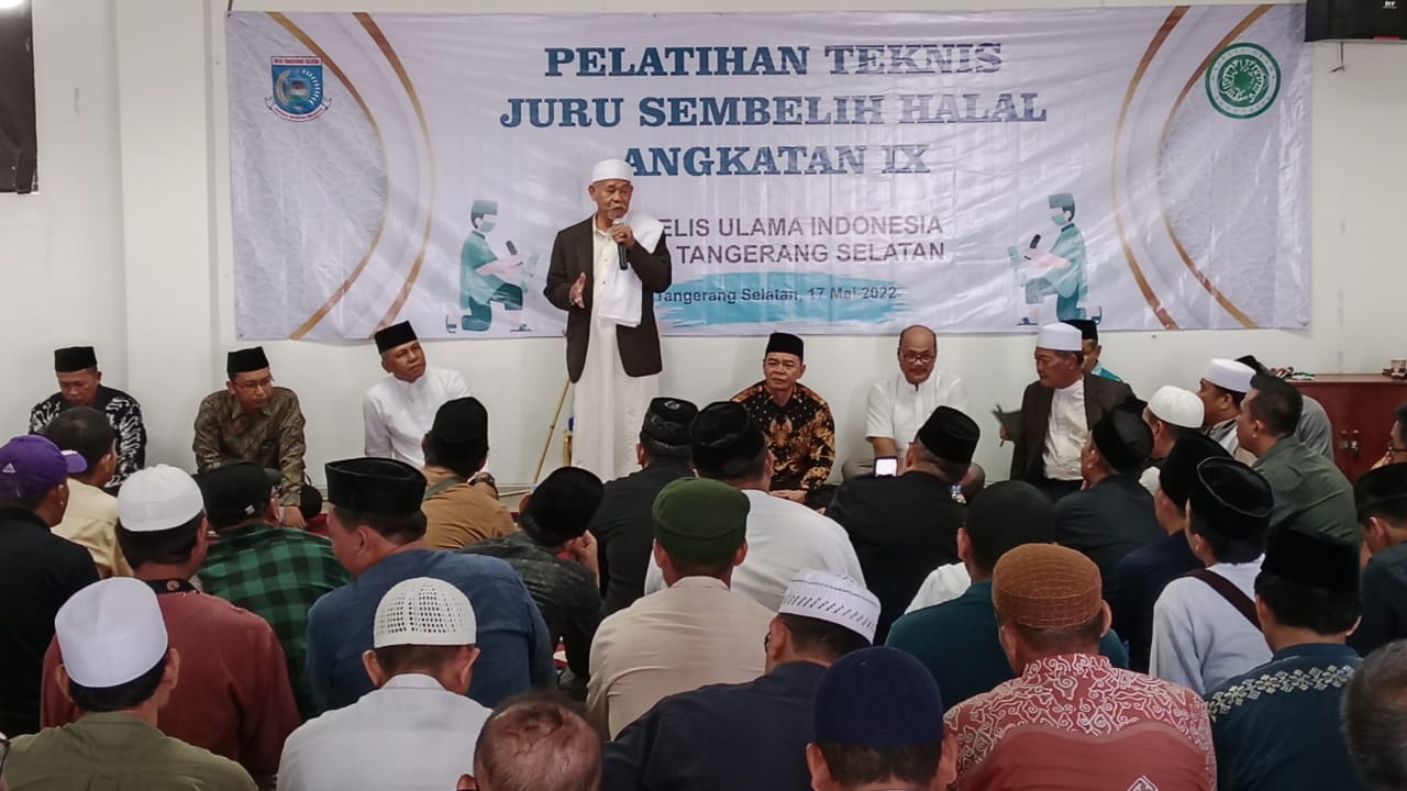 MUI Kota Tangsel Kembali Gelar Bimbingan Juru Sembelih Halal