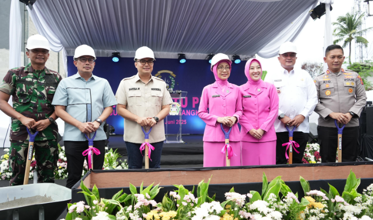 Peletakan Batu Pertama Gedung Bhayangkari Kabupaten Bogor, Bupati Rudy: Ini Awal Semangat Baru