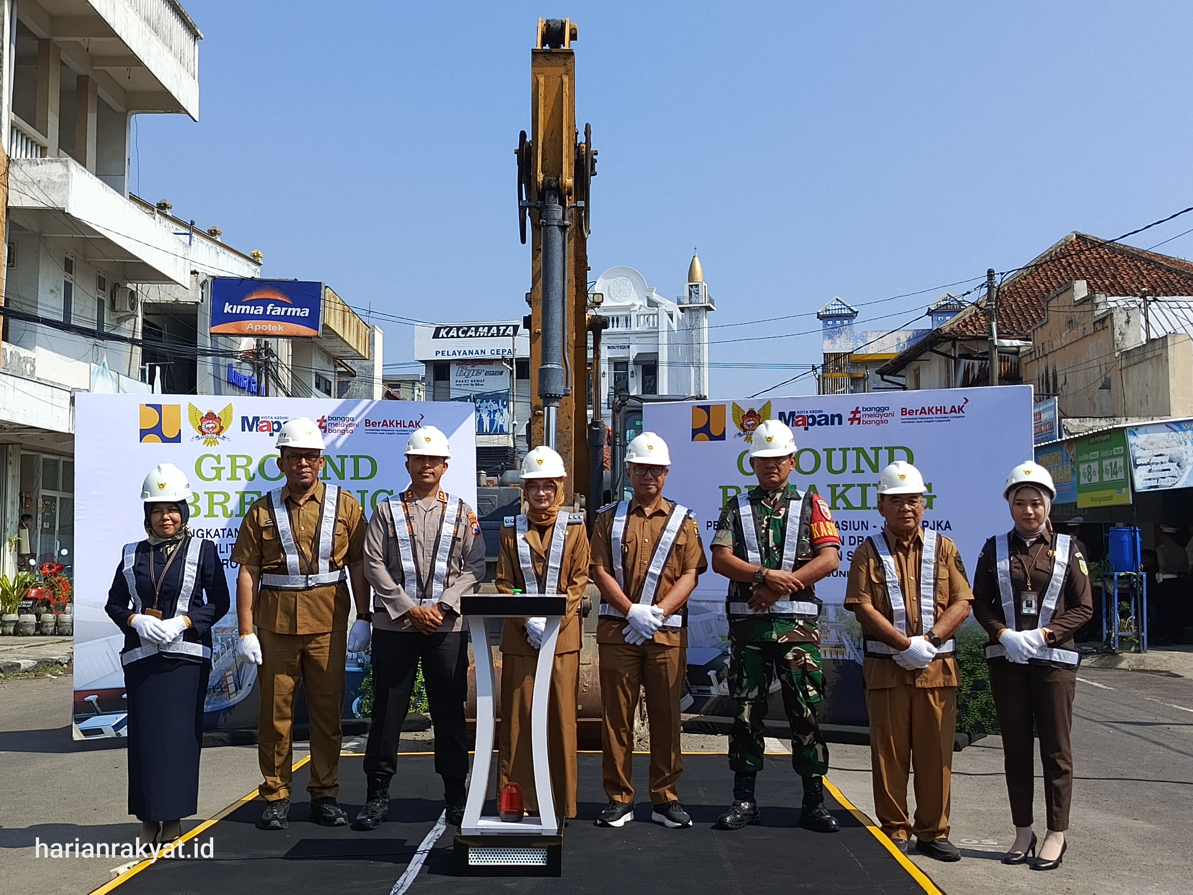 Wujudkan Ikon Baru Kota Kediri, Dinas PUPR Siap Bangun Jalan Stasiun dan PJKA