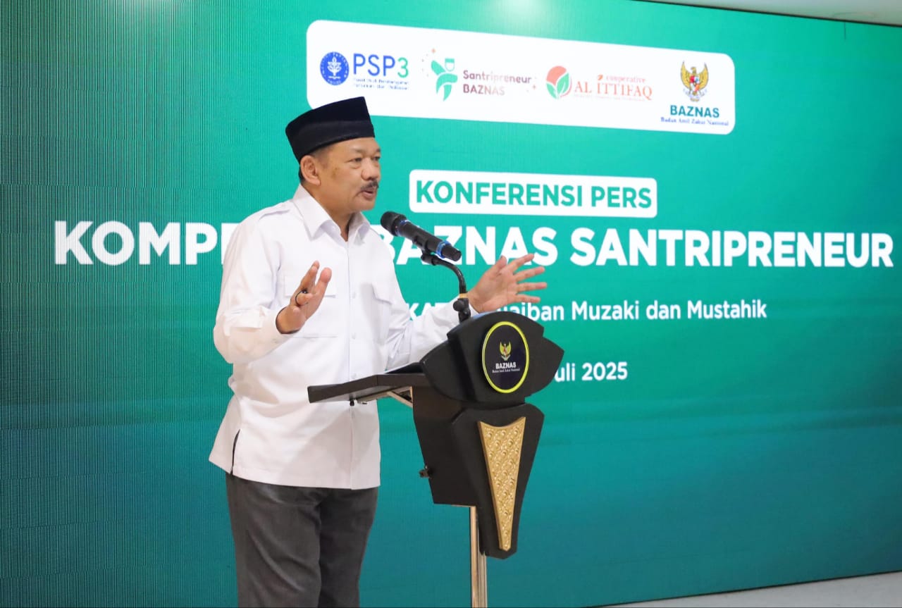 BAZNAS Lakukan Kick Off Kompetisi Santripreneur 2025