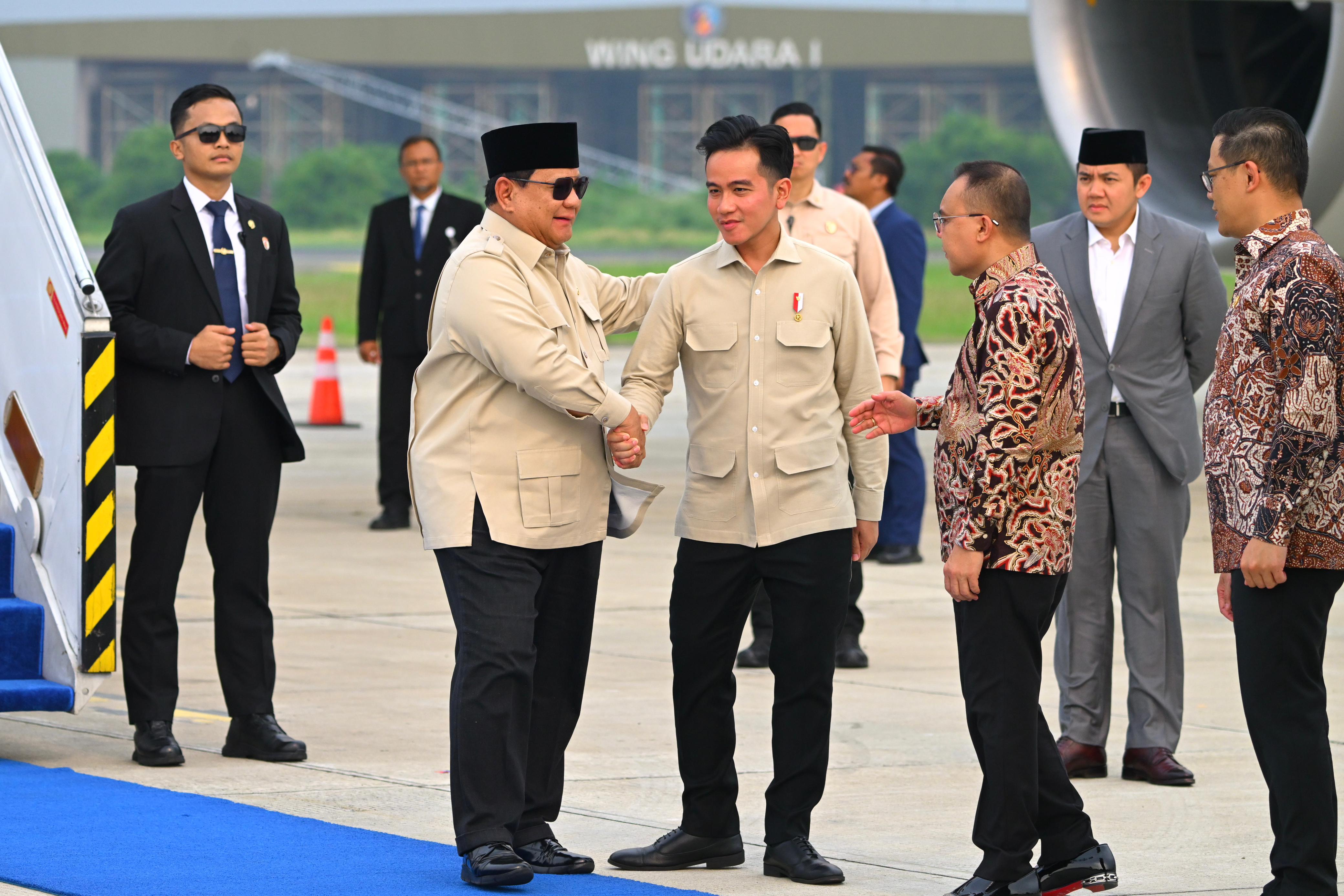 Wapres Sambut Presiden Prabowo Usai Lawatan ke Berbagai Negara