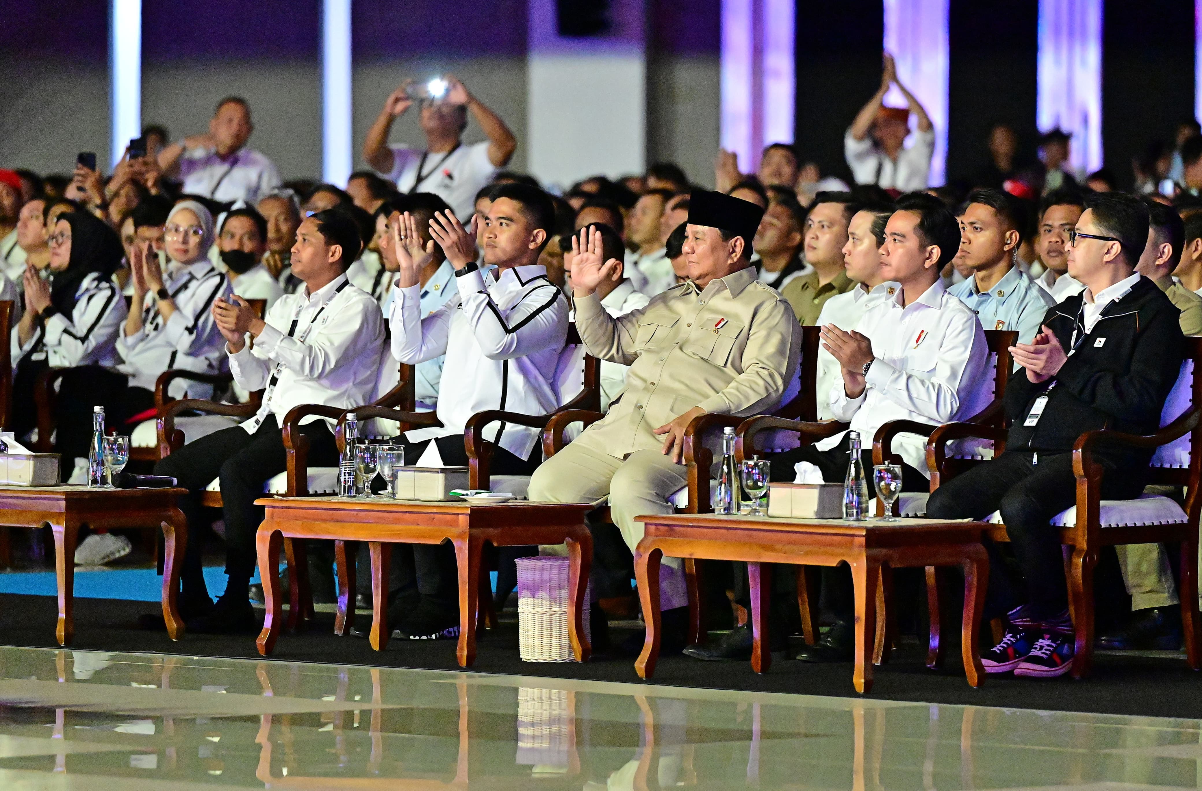 Wapres Mendampingi Presiden Hadiri Penutupan Kongres PSI