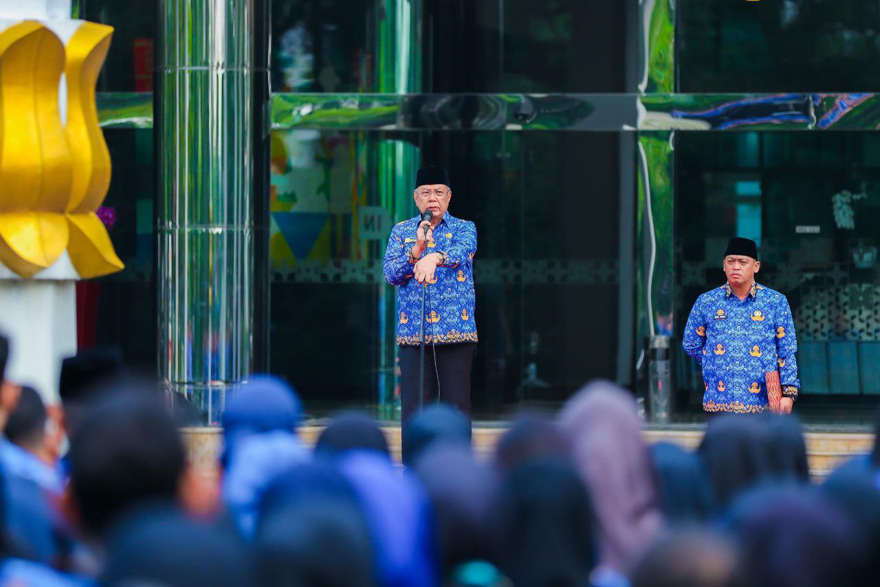 ASN Tangsel Bolos Apel Hari Kesadaran Nasional Disanksi