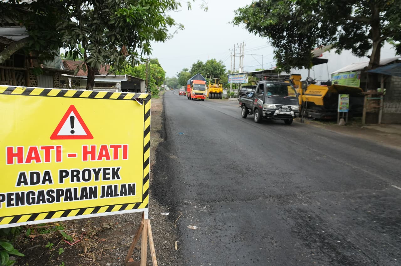Pemkab Kediri Genjot Peningkatan Kemantapan Jalan Hingga 89 Persen