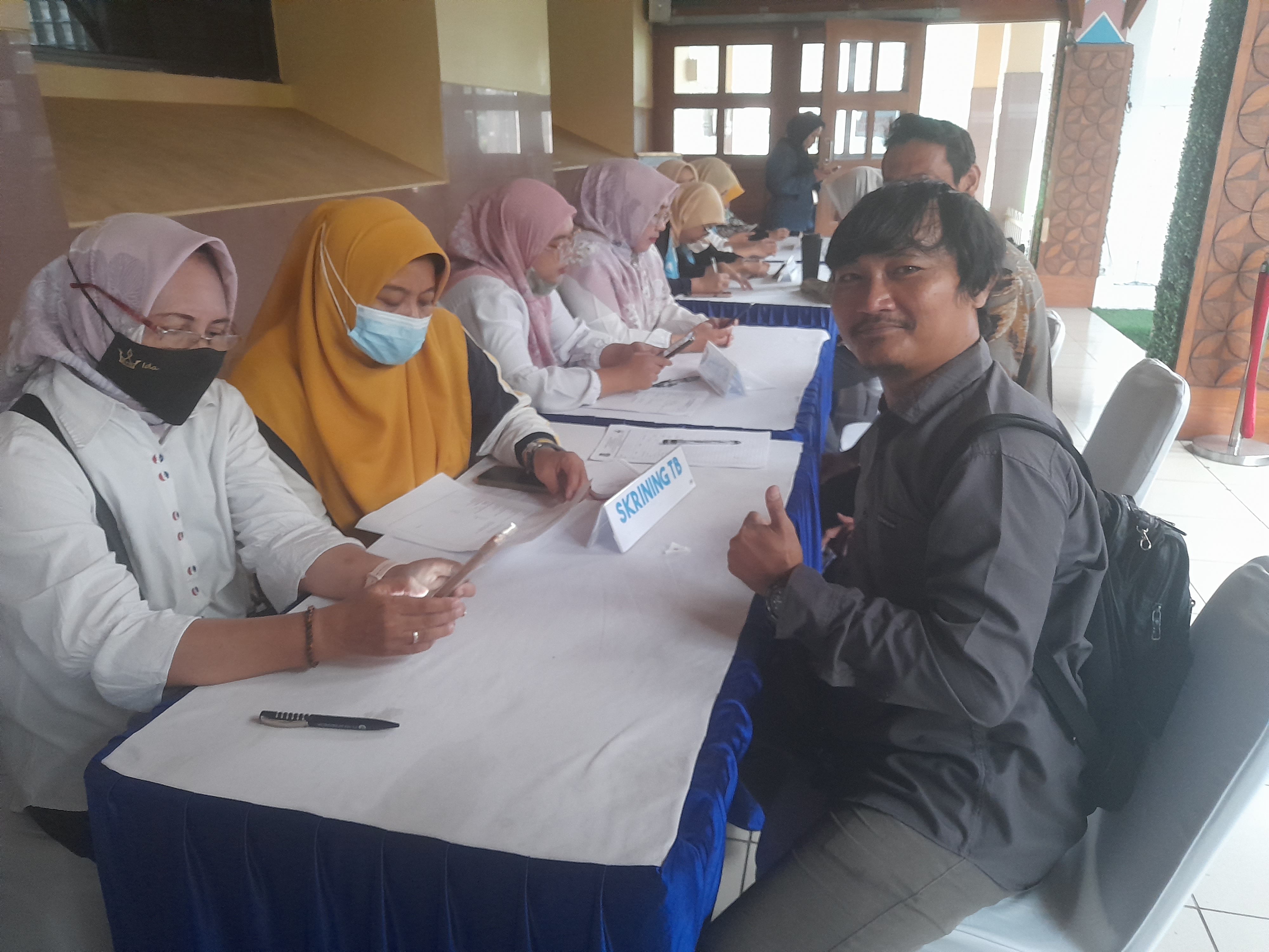 Jurnalis di Kota Tangerang Ikuti Cek Kesehatan Gratis