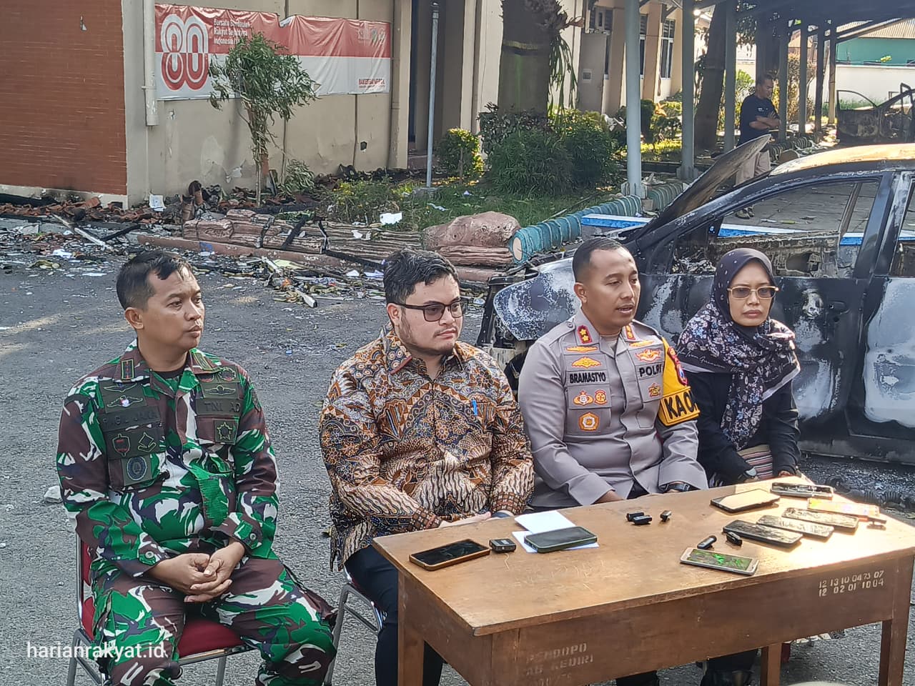 Pemkab Kediri Lumpuh Akibat Aksi Anarkis, Mas Dhito Pastikan Pelayanan Publik Tetap Berjalan