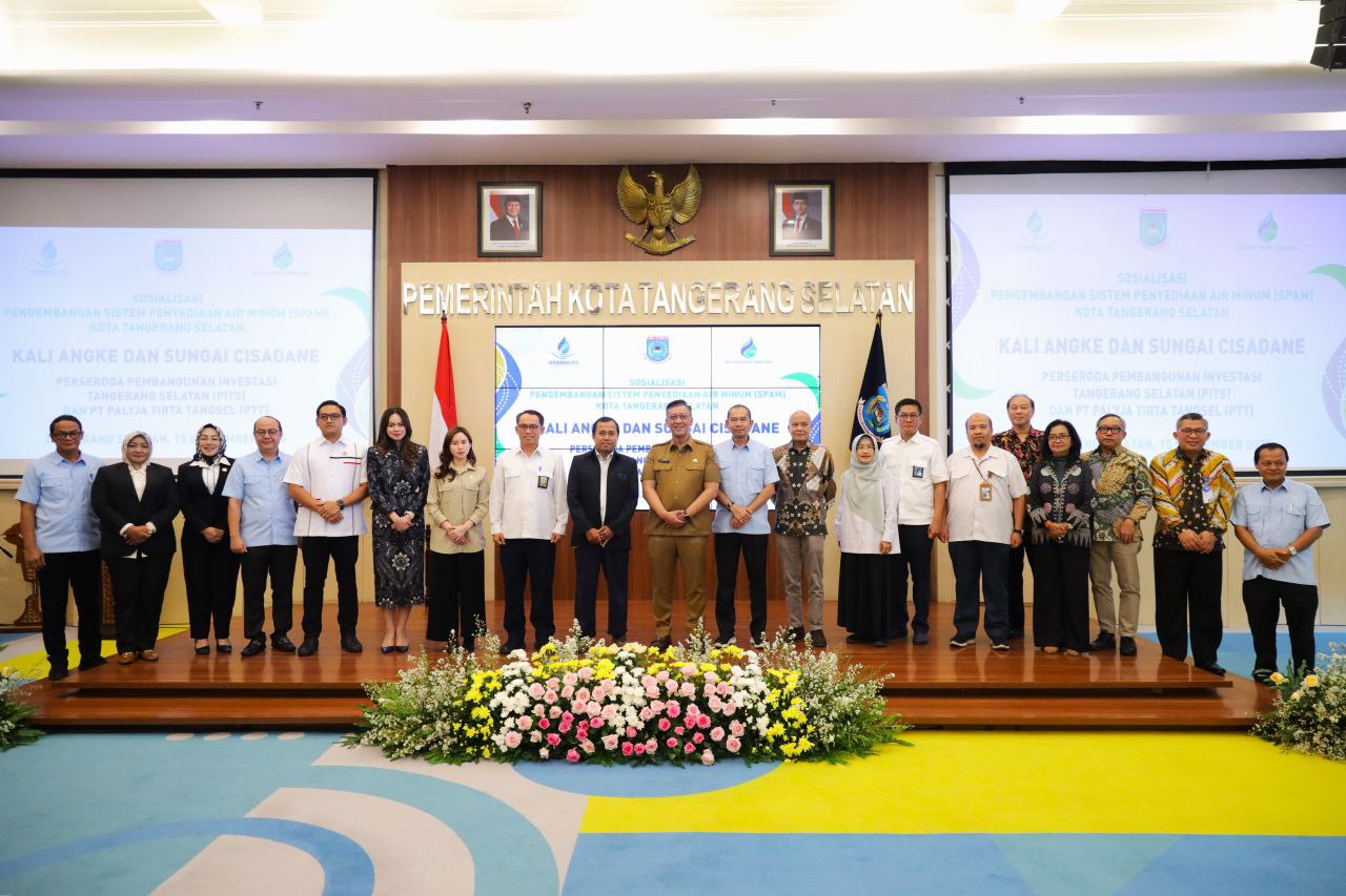 Kewajiban Pemkot Tangsel Sediakan Air Bersih, Perseroda PITS Kelola Kali Angke-Cisadane