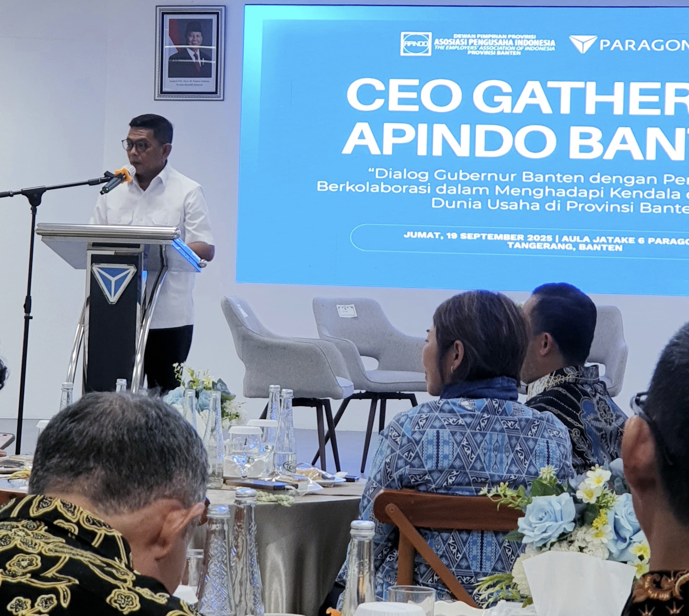 Sebar Kontak, Gubernur Banten Andra Soni Beri Pesan Khusus di CEO Gathering