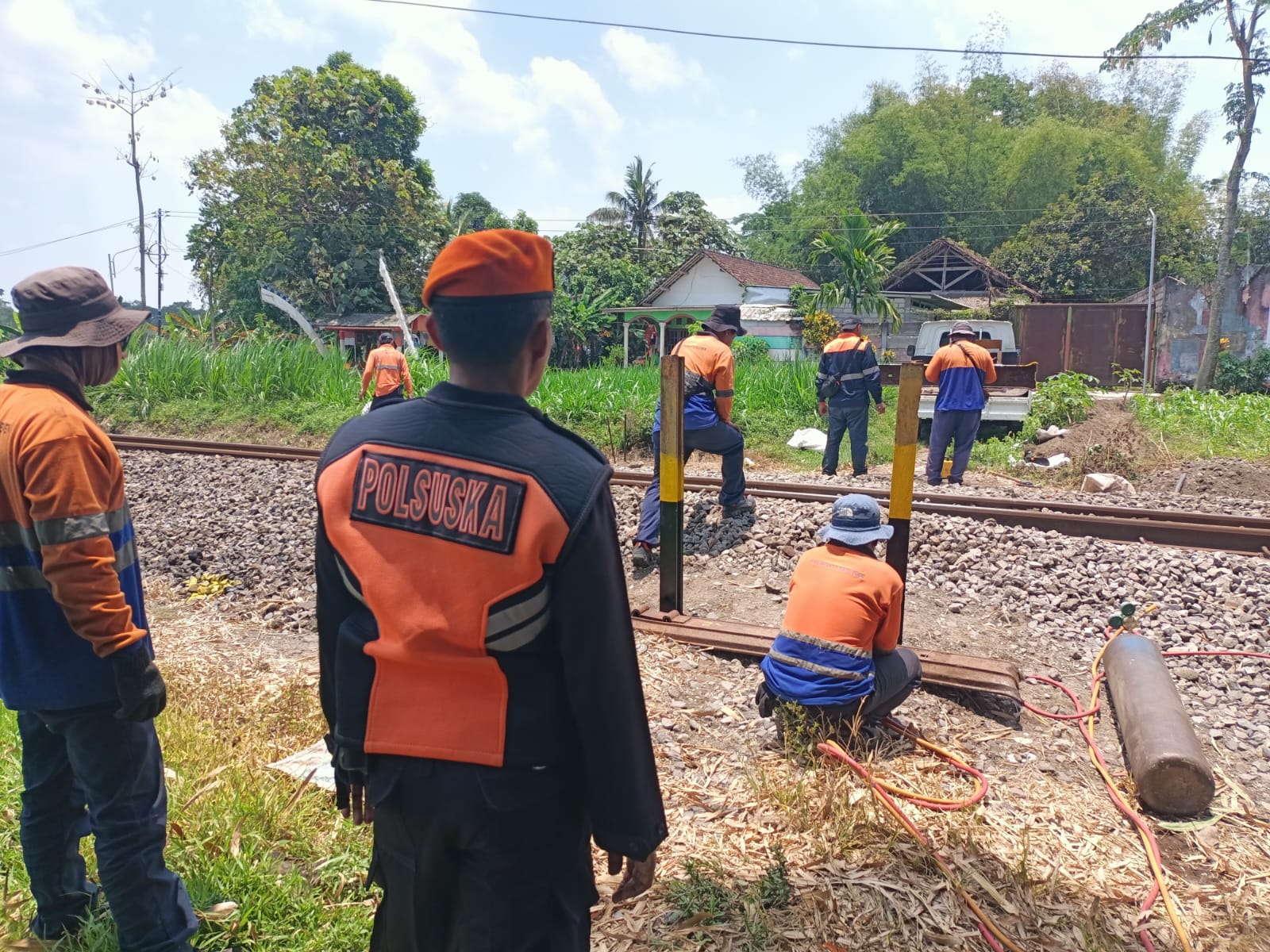Daop 7 Madiun Tutup Perlintasan Sebidang Liar Stasiun Talun-Garum
