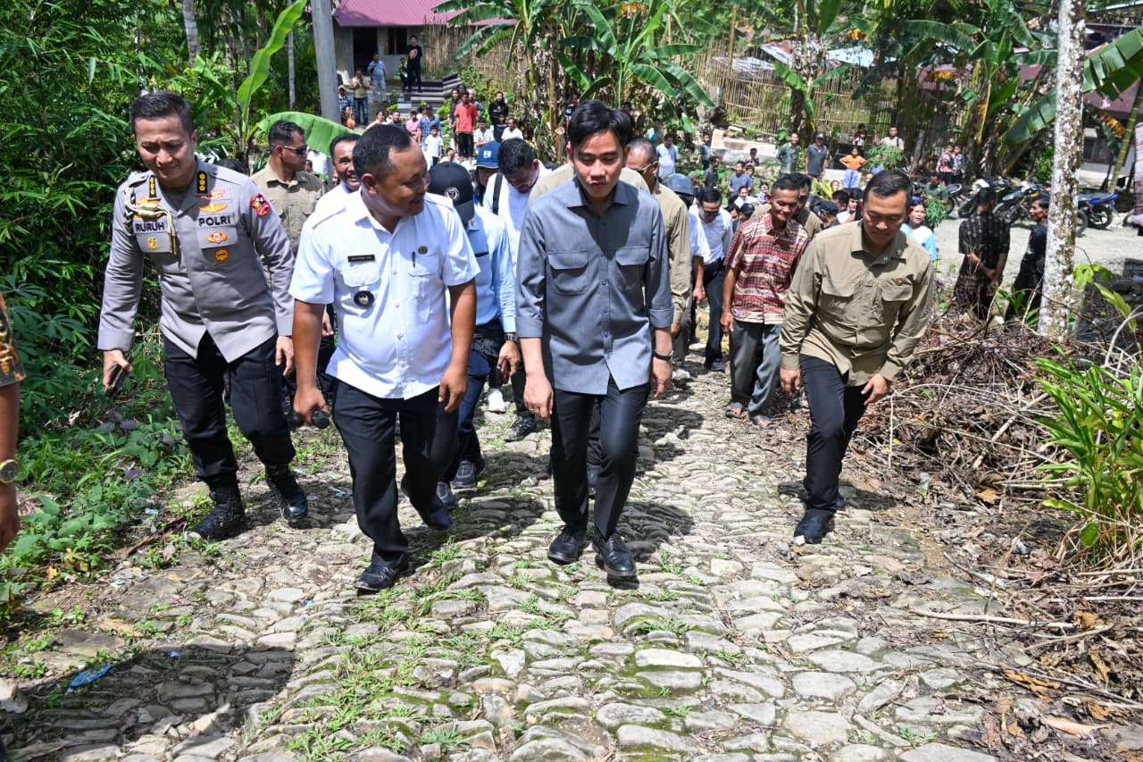 Tinjau Sungai Gomo di Nias Selatan, Wapres: Pembangunan Jembatan Jamin Keselamatan dan Akses Pendidikan