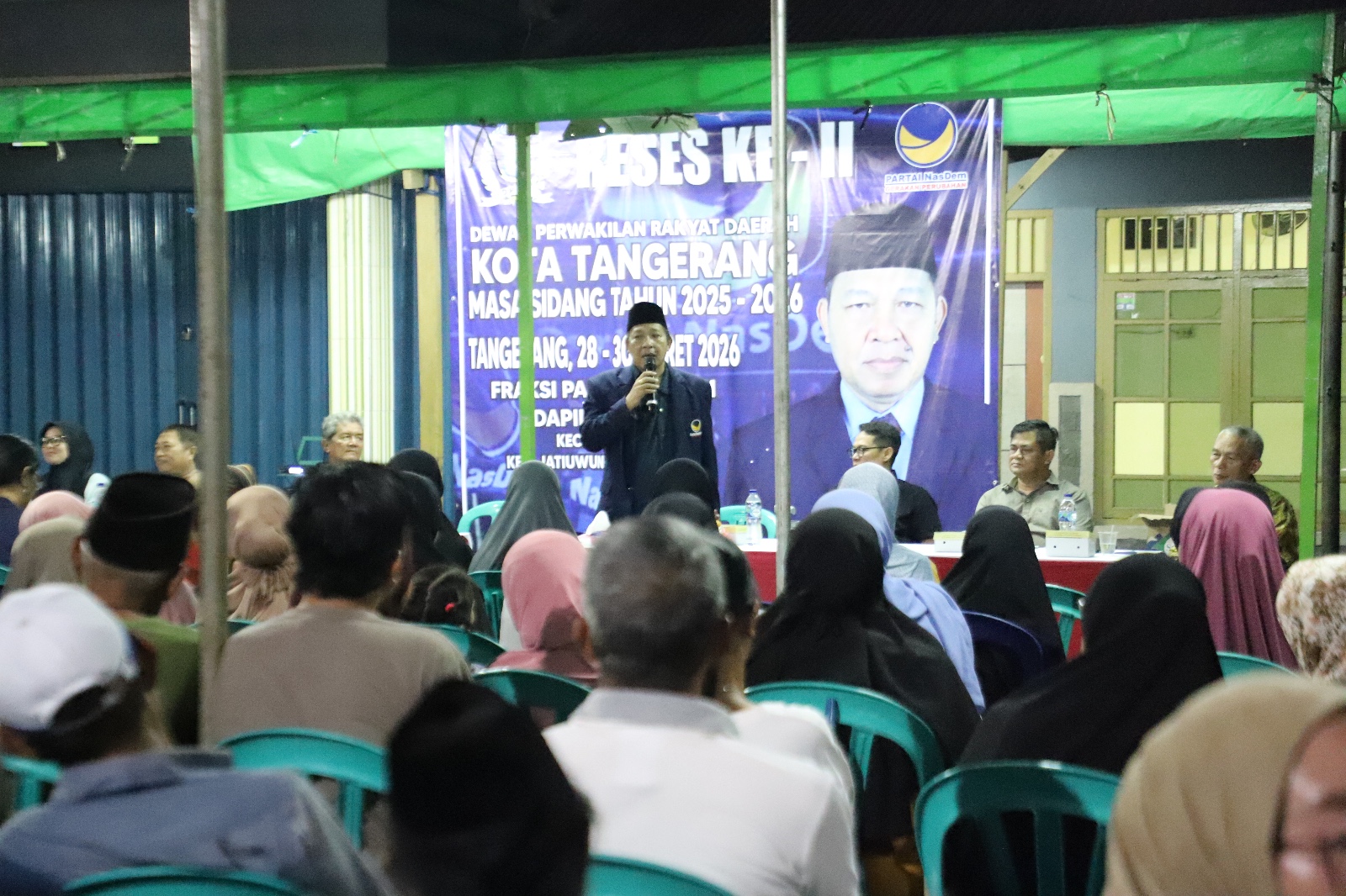 Gelar Reses, Anggiat Sitohang Terima Aspirasi  Banjir Hingga Transum