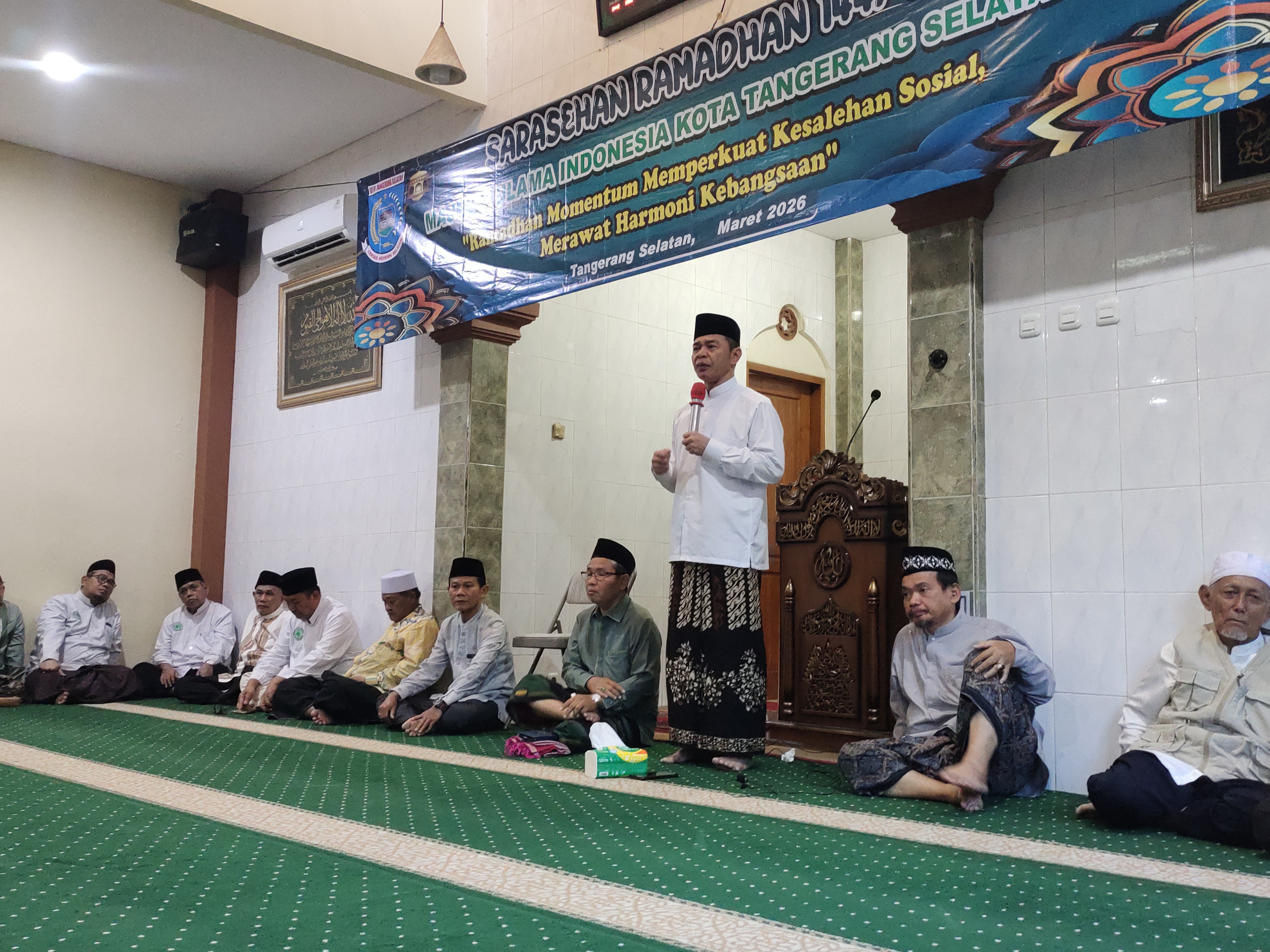 Sarasehan Ramadan MUI Tangsel Perkuat Kesalehan Sosial dan Harmoni