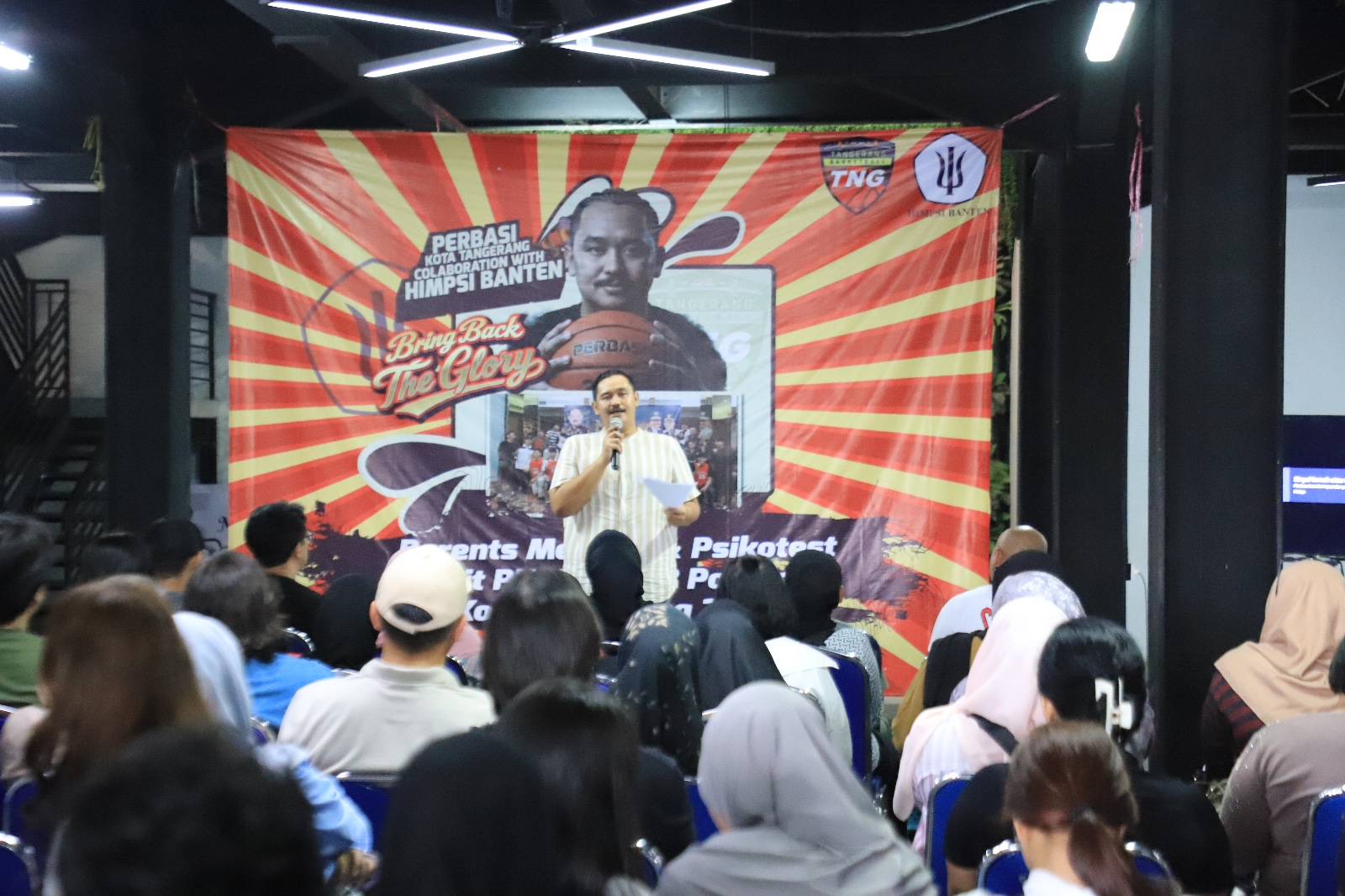 Jelang POPDA dan PORPROV, Atlet Basket Kota Tangerang Ikuti Psikotes